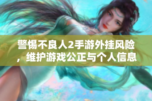 警惕不良人2手游外挂风险，维护游戏公正与个人信息安全
