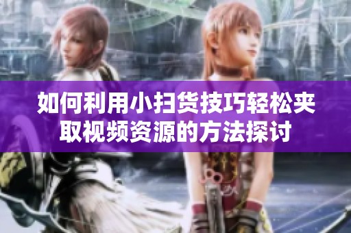 如何利用小扫货技巧轻松夹取视频资源的方法探讨