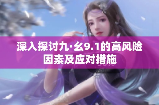 深入探讨九·幺9.1的高风险因素及应对措施