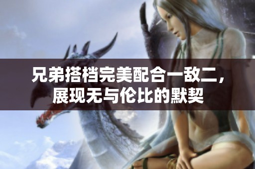 兄弟搭档完美配合一敌二，展现无与伦比的默契
