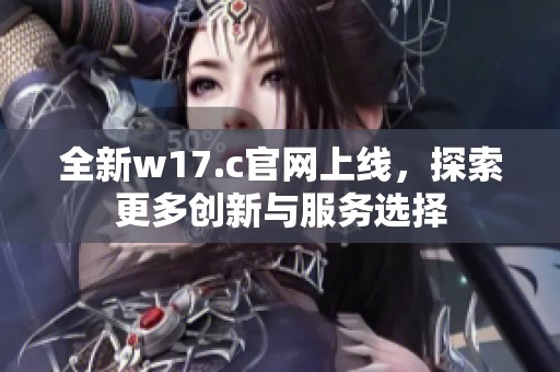 全新w17.c官网上线，探索更多创新与服务选择