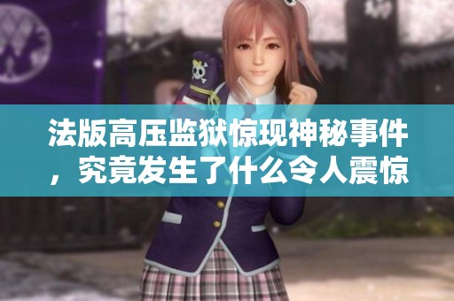 法版高压监狱惊现神秘事件，究竟发生了什么令人震惊的事