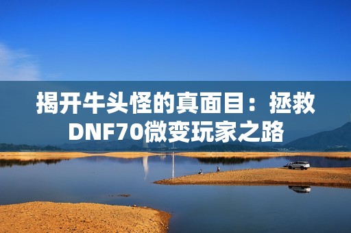 揭开牛头怪的真面目：拯救DNF70微变玩家之路