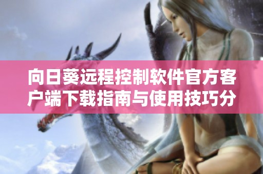 向日葵远程控制软件官方客户端下载指南与使用技巧分享