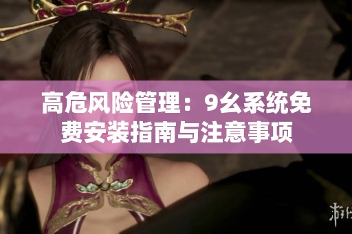 高危风险管理：9幺系统免费安装指南与注意事项