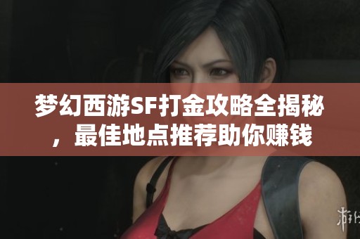 梦幻西游SF打金攻略全揭秘，最佳地点推荐助你赚钱