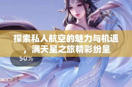探索私人航空的魅力与机遇，满天星之旅精彩纷呈