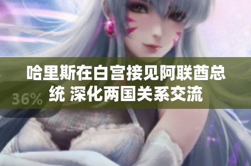 哈里斯在白宫接见阿联酋总统 深化两国关系交流