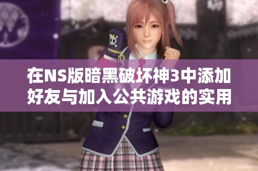 在NS版暗黑破坏神3中添加好友与加入公共游戏的实用指南