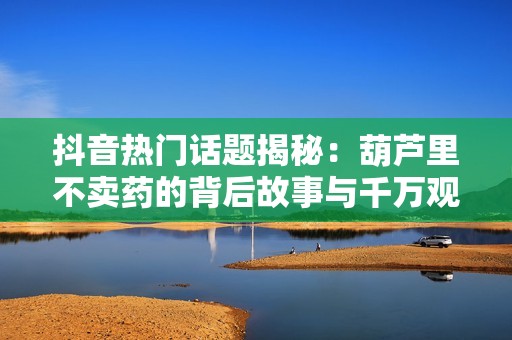 抖音热门话题揭秘：葫芦里不卖药的背后故事与千万观众的反响