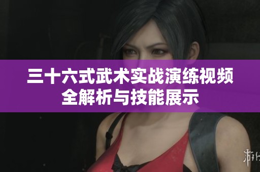 三十六式武术实战演练视频全解析与技能展示
