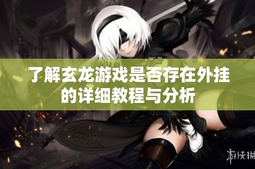 了解玄龙游戏是否存在外挂的详细教程与分析