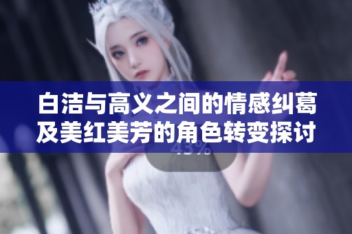 白洁与高义之间的情感纠葛及美红美芳的角色转变探讨
