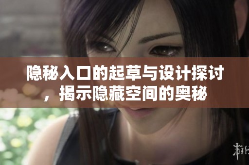 隐秘入口的起草与设计探讨，揭示隐藏空间的奥秘