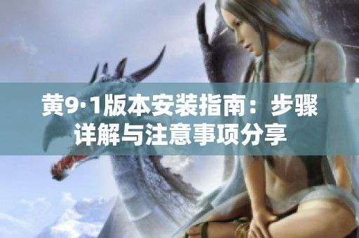 黄9·1版本安装指南：步骤详解与注意事项分享