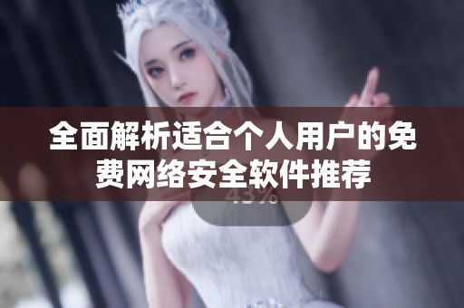 全面解析适合个人用户的免费网络安全软件推荐