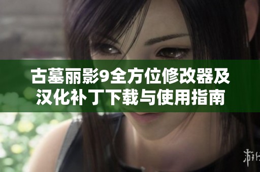 古墓丽影9全方位修改器及汉化补丁下载与使用指南