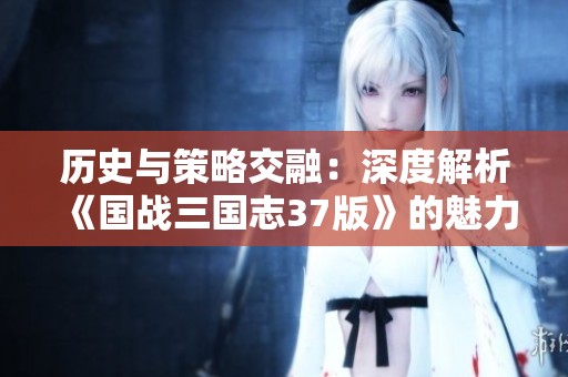 历史与策略交融：深度解析《国战三国志37版》的魅力所在
