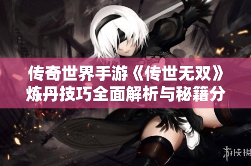 传奇世界手游《传世无双》炼丹技巧全面解析与秘籍分享