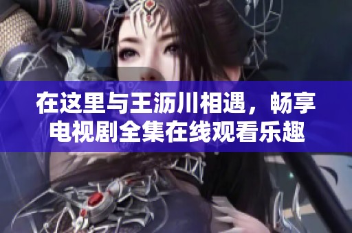 在这里与王沥川相遇，畅享电视剧全集在线观看乐趣