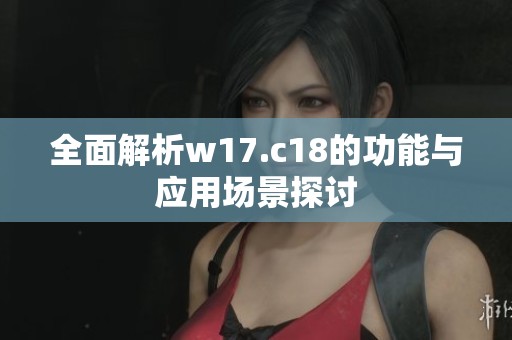 全面解析w17.c18的功能与应用场景探讨