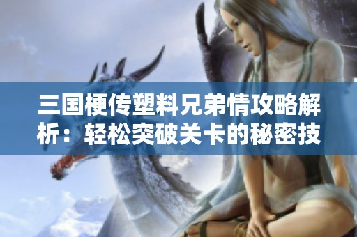 三国梗传塑料兄弟情攻略解析：轻松突破关卡的秘密技巧分享