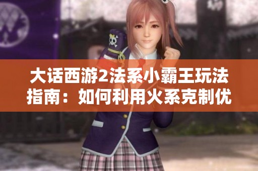 大话西游2法系小霸王玩法指南：如何利用火系克制优势