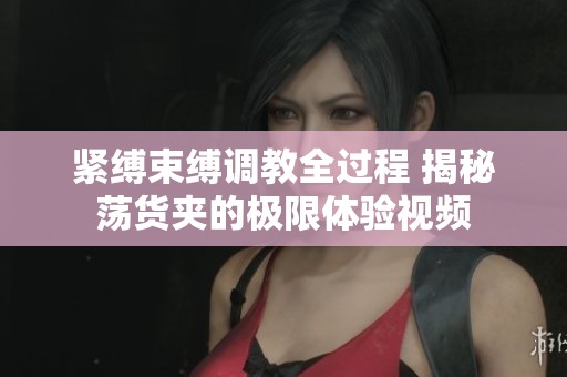 紧缚束缚调教全过程 揭秘荡货夹的极限体验视频