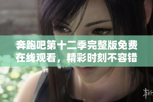奔跑吧第十二季完整版免费在线观看，精彩时刻不容错过