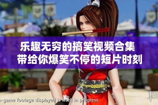 乐趣无穷的搞笑视频合集 带给你爆笑不停的短片时刻