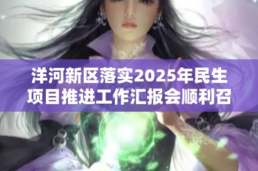 洋河新区落实2025年民生项目推进工作汇报会顺利召开 洋河新区落实2025年民生项目推进工作汇报会顺利召开