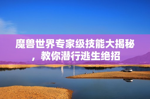魔兽世界专家级技能大揭秘,教你潜行逃生绝招 魔兽世界专家级技能大揭秘,教你潜行逃生绝招
