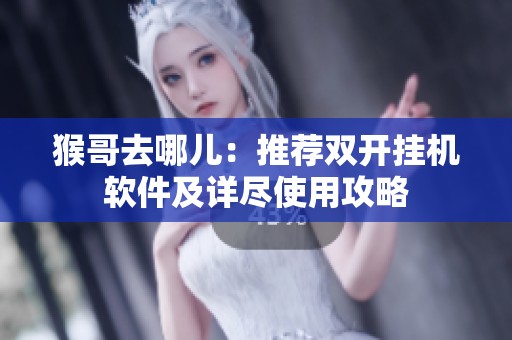 猴哥去哪儿:推荐双开挂机软件及详尽使用攻略 猴哥去哪儿:推荐双开挂机软件及详尽使用攻略