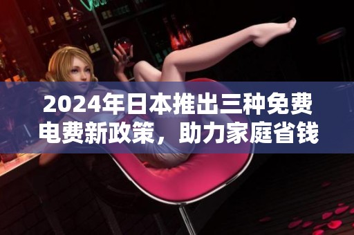 2024年日本推出三种免费电费新政策，助力家庭省钱环保