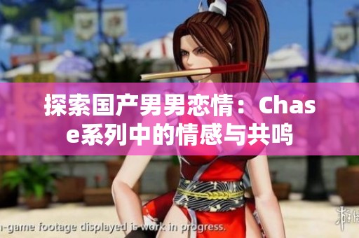 探索国产男男恋情：Chase系列中的情感与共鸣