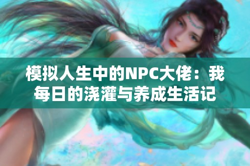 模拟人生中的NPC大佬：我每日的浇灌与养成生活记