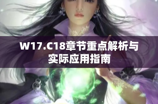 W17.C18章节重点解析与实际应用指南