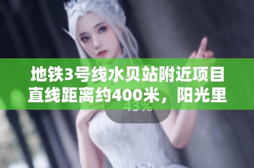 地铁3号线水贝站附近项目直线距离约400米，阳光里地铁方面回应情况