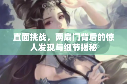 直面挑战，两扇门背后的惊人发现与细节揭秘
