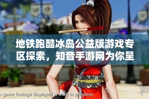 地铁跑酷冰岛公益版游戏专区探索，知音手游网为你呈现全新体验与精彩活动