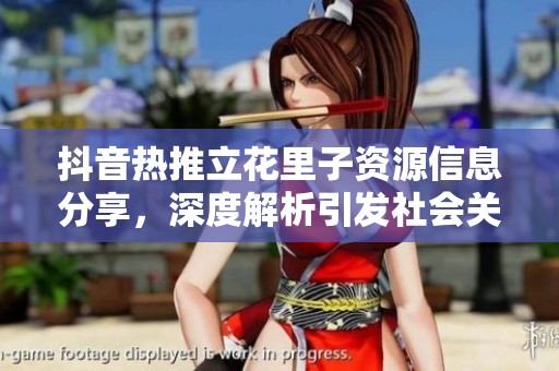 抖音热推立花里子资源信息分享，深度解析引发社会关注与讨论