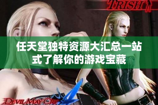 任天堂独特资源大汇总一站式了解你的游戏宝藏