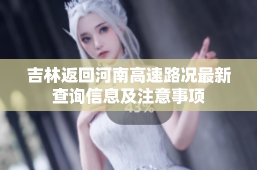吉林返回河南高速路况最新查询信息及注意事项