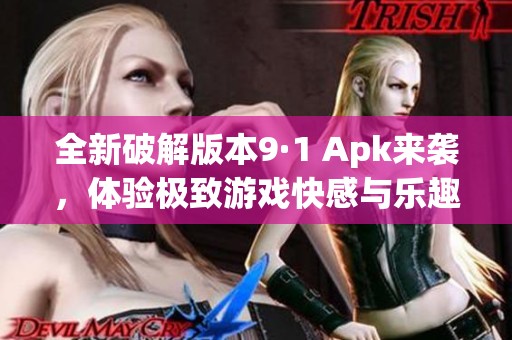 全新破解版本9·1 Apk来袭，体验极致游戏快感与乐趣