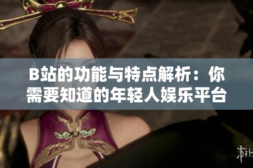 B站的功能与特点解析：你需要知道的年轻人娱乐平台