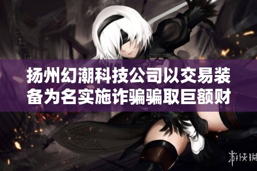 扬州幻潮科技公司以交易装备为名实施诈骗骗取巨额财产