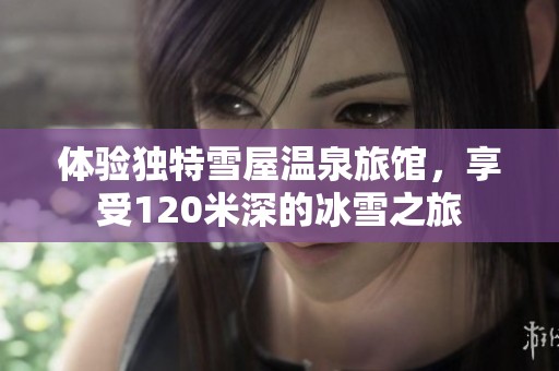 体验独特雪屋温泉旅馆，享受120米深的冰雪之旅
