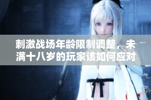 刺激战场年龄限制调整，未满十八岁的玩家该如何应对