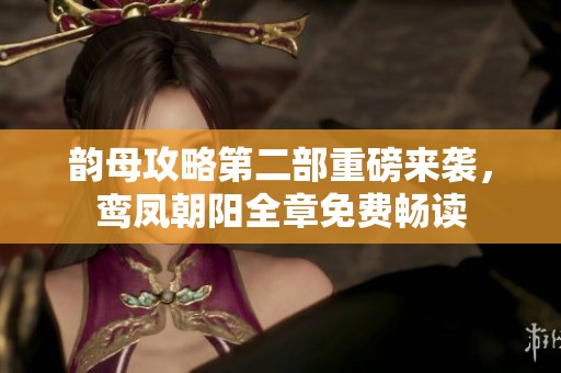 韵母攻略第二部重磅来袭，鸾凤朝阳全章免费畅读