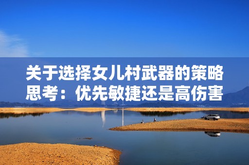 关于选择女儿村武器的策略思考：优先敏捷还是高伤害之路